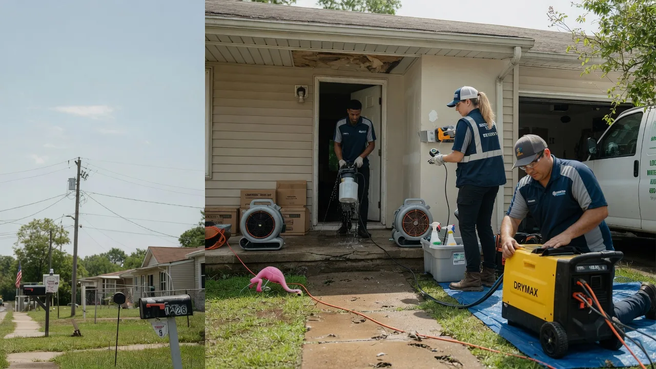 Storm Damage Water Removal in Yellow Springs, OH near me
